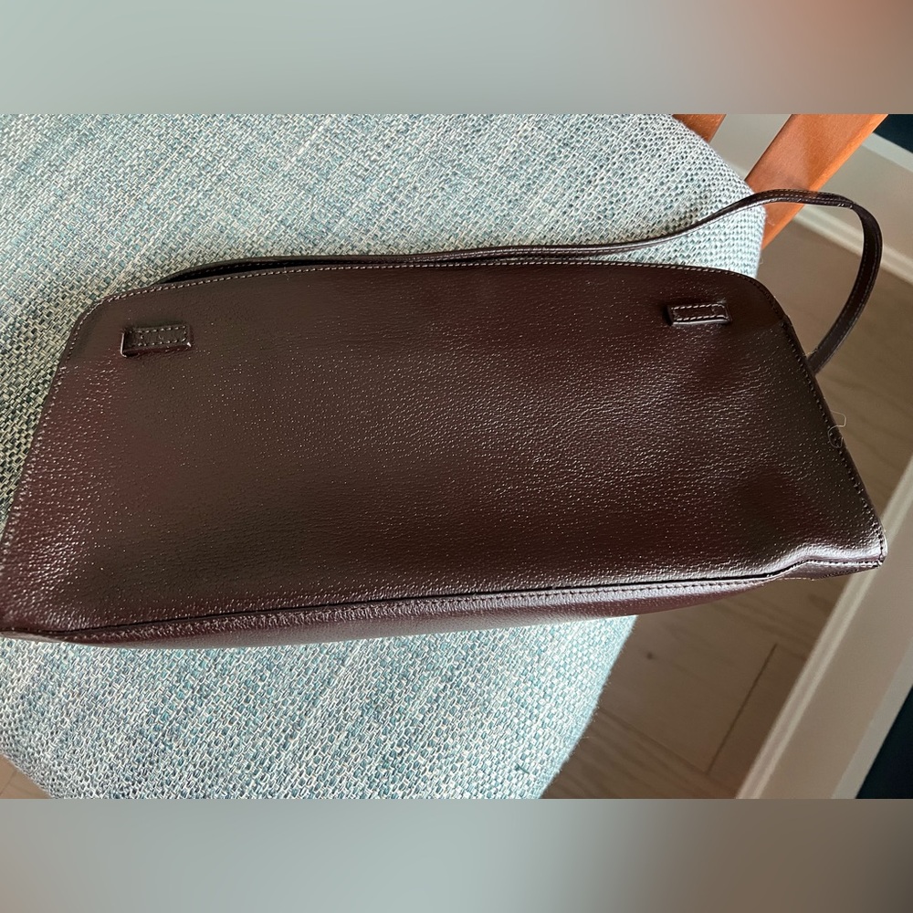 Furla Chocolate Brown Leather Clutch - Picture 9 of 11